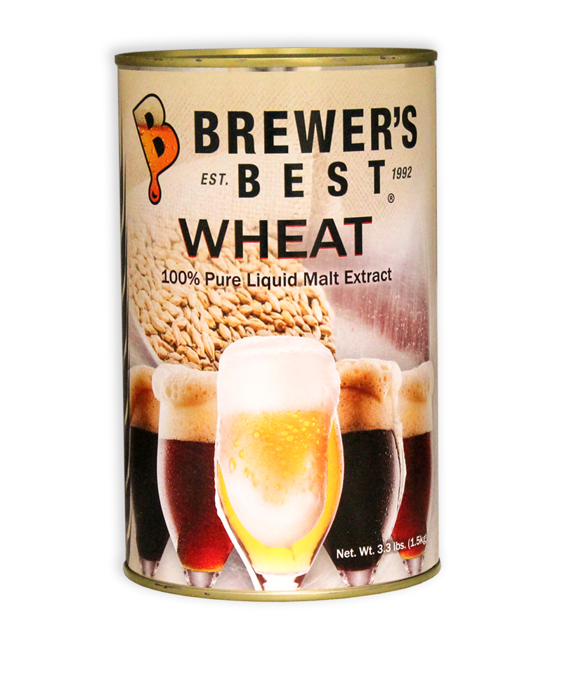 Brewers Best Liquid Malt Extract Can 3.3lbs Wheat