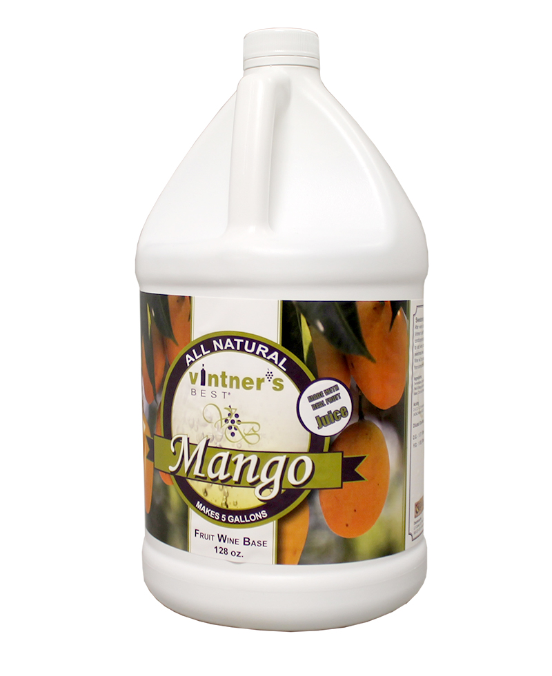 Mango FRUIT WINE BASE 128 OZ