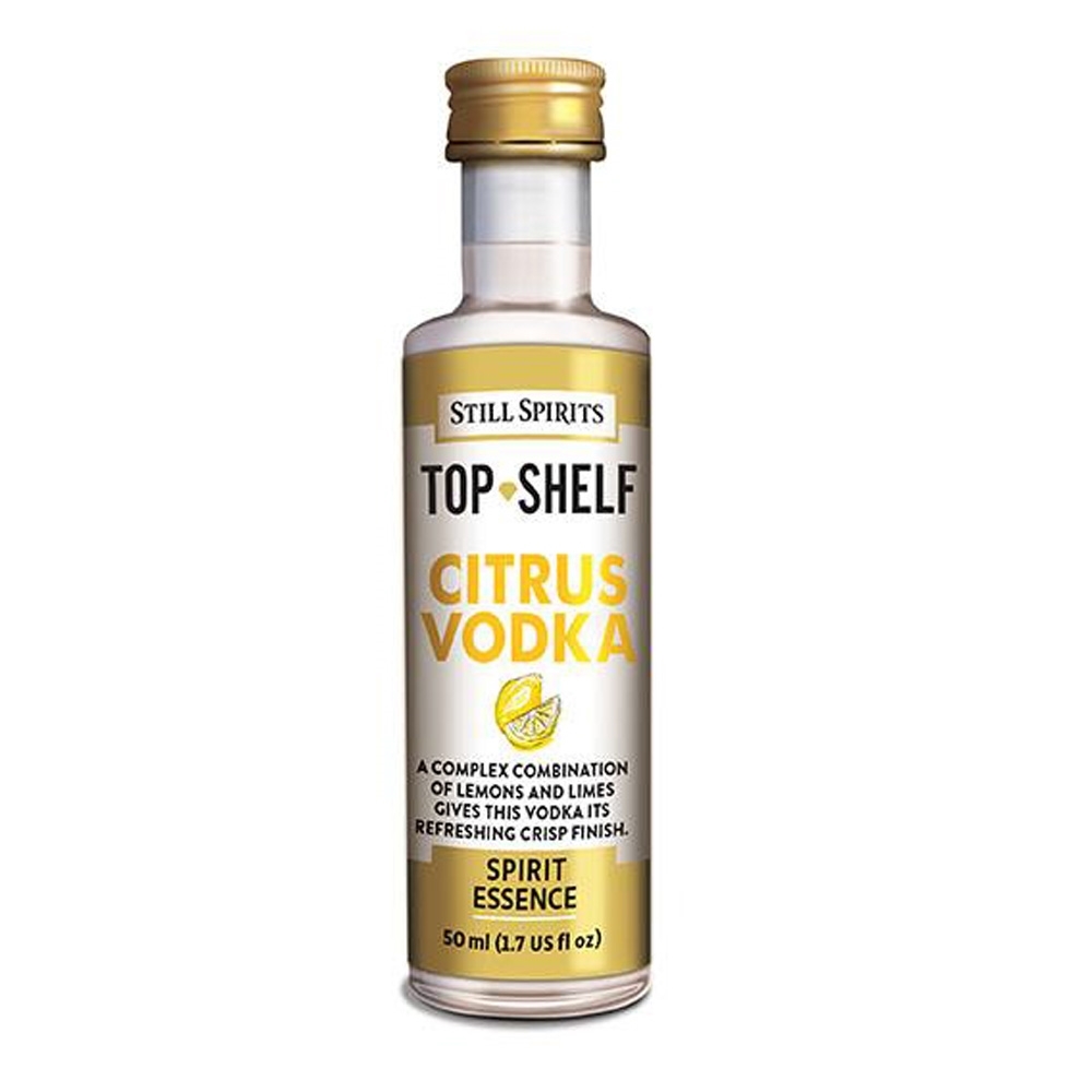 SS Top Shelf Citrus Vodka - Click Image to Close
