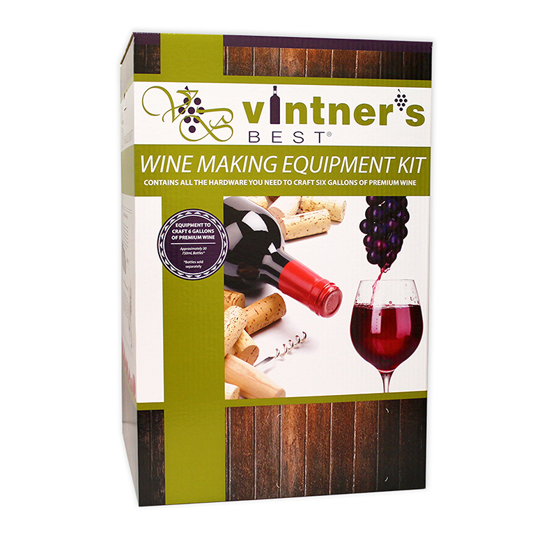 Vinter's Best Deluxe Wine Equipment Kit - Click Image to Close