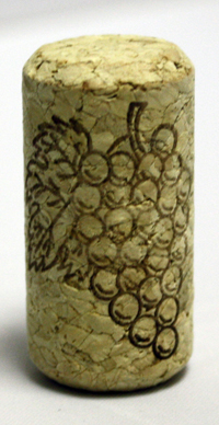 8 X 1 1/2 Agglomerated Straight Wine Corks - Click Image to Close