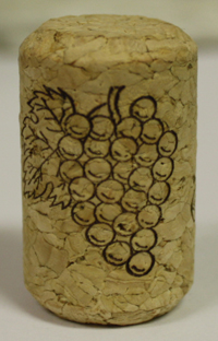 9 X 1 1/2 Agglomerated Straight Wine Corks - Click Image to Close