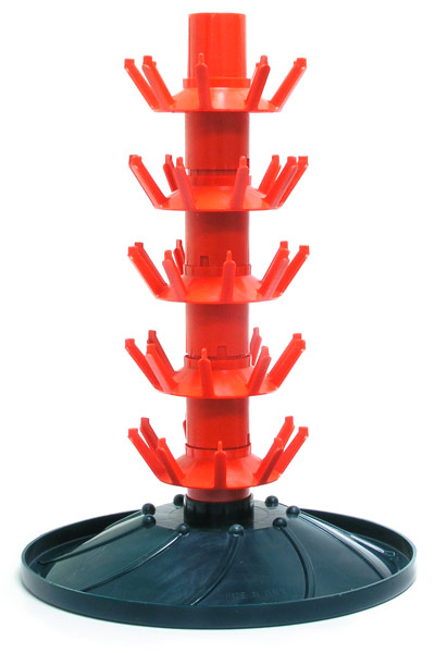 45 Bottle Drainer Tree - Click Image to Close