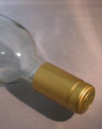 PVC Capsules - Gold - Click Image to Close