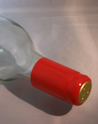 PVC Capsules - Red - Click Image to Close