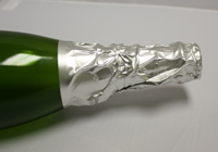 Champagne Foils SILVER - Click Image to Close