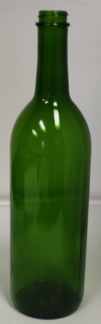 750ml Screw Top Green Bordeaux - Click Image to Close
