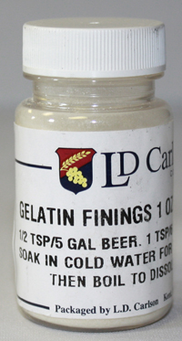 Gelatin Finings - Click Image to Close