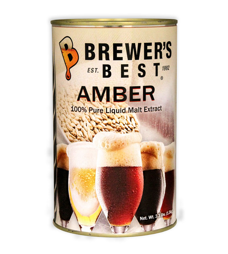 Brewers Best Liquid Malt Extract Can 3.3lbs Amber