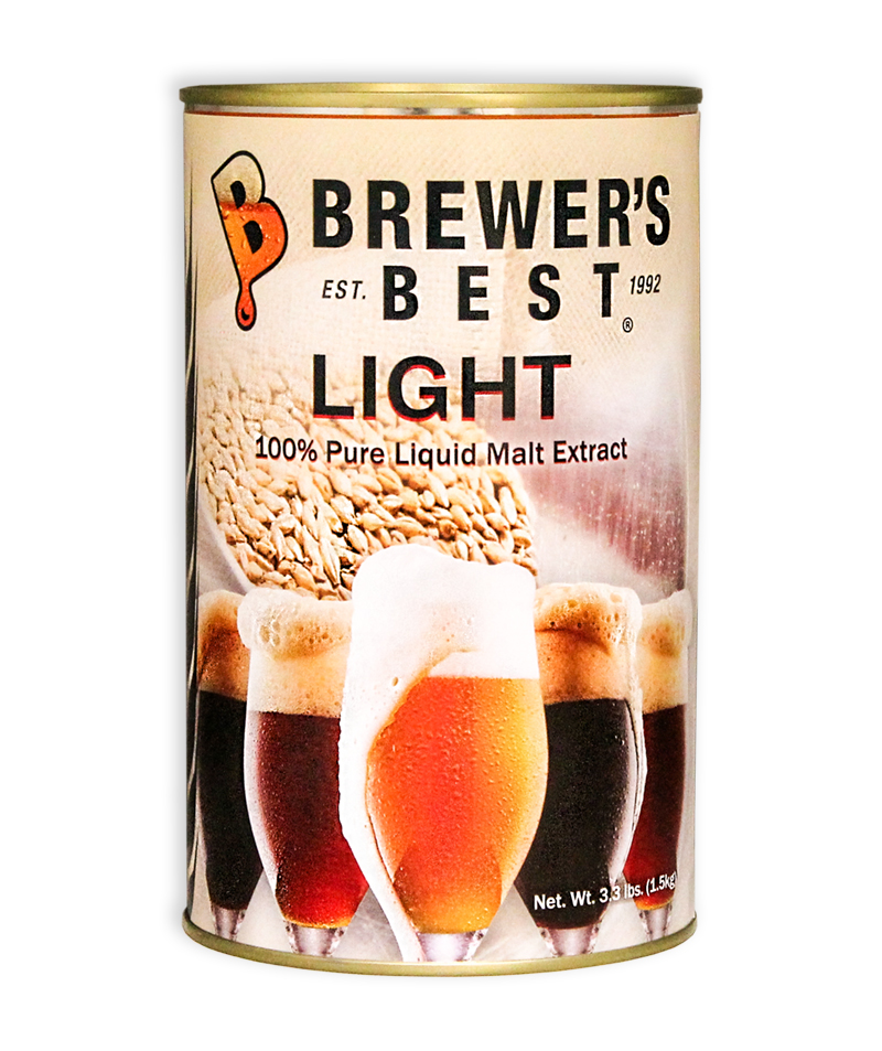 Brewers Best Liquid Malt Extract Can 3.3lbs Light