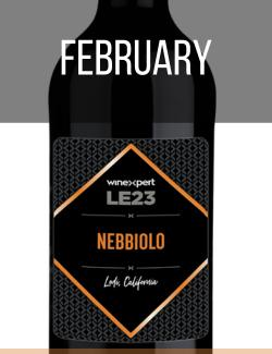 LE23 Nebbiolo, Lodi, California 14L Wine Kit