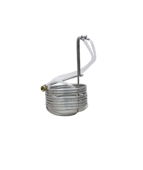 Stainlesss Steel Wort Chiller - Click Image to Close
