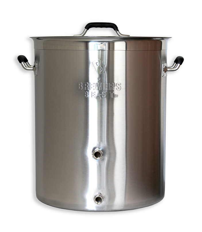 Brewer's BEAST 16 Gallon Kettle w/ports - Click Image to Close