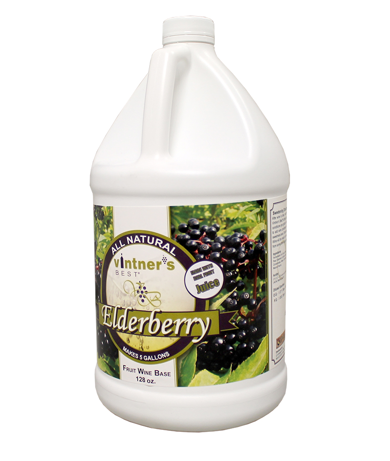 Elderberry FRUIT WINE BASE 128 OZ