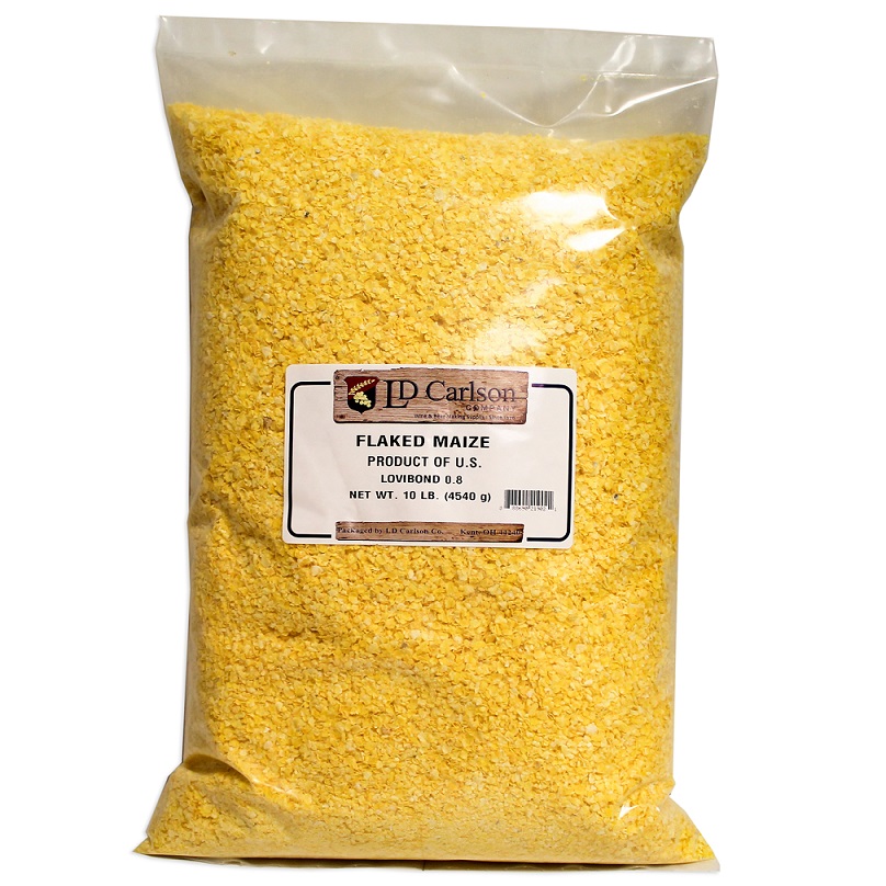 Flaked Maize 10 lb - Click Image to Close