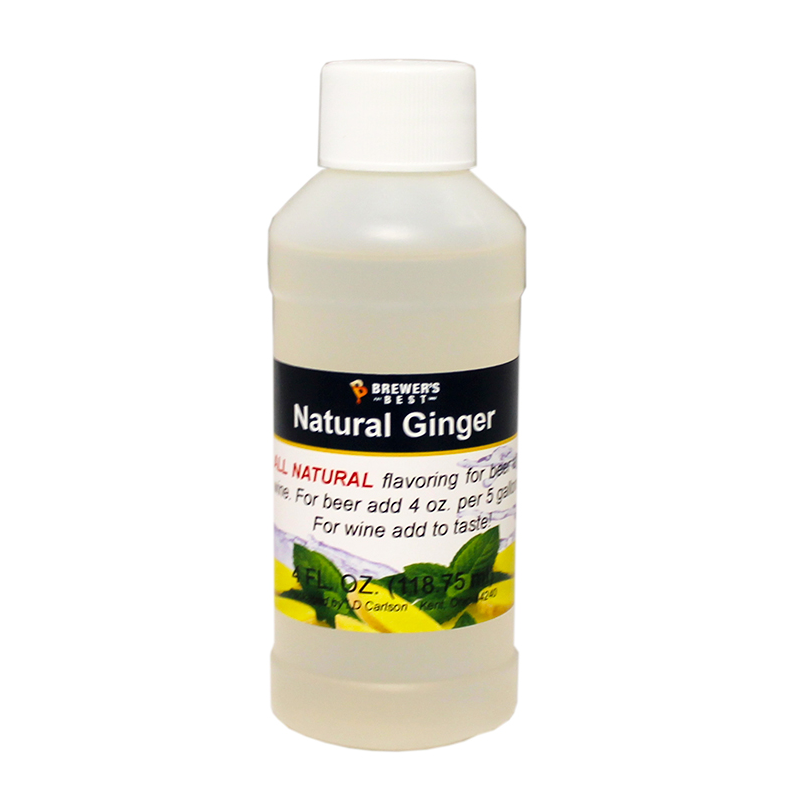 Ginger Flavoring 4 oz - Click Image to Close