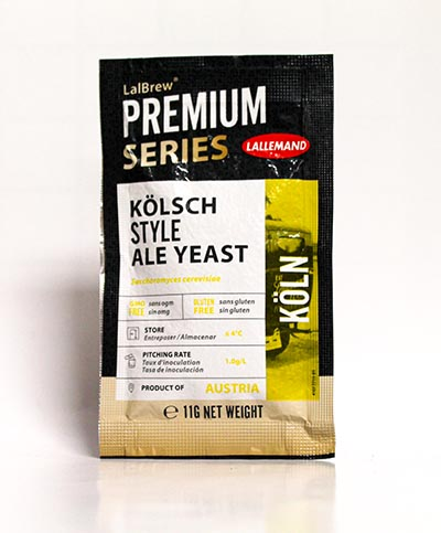 Lallemand Koln Kolsch-Style Ale Brewing Yeast 11g - Click Image to Close