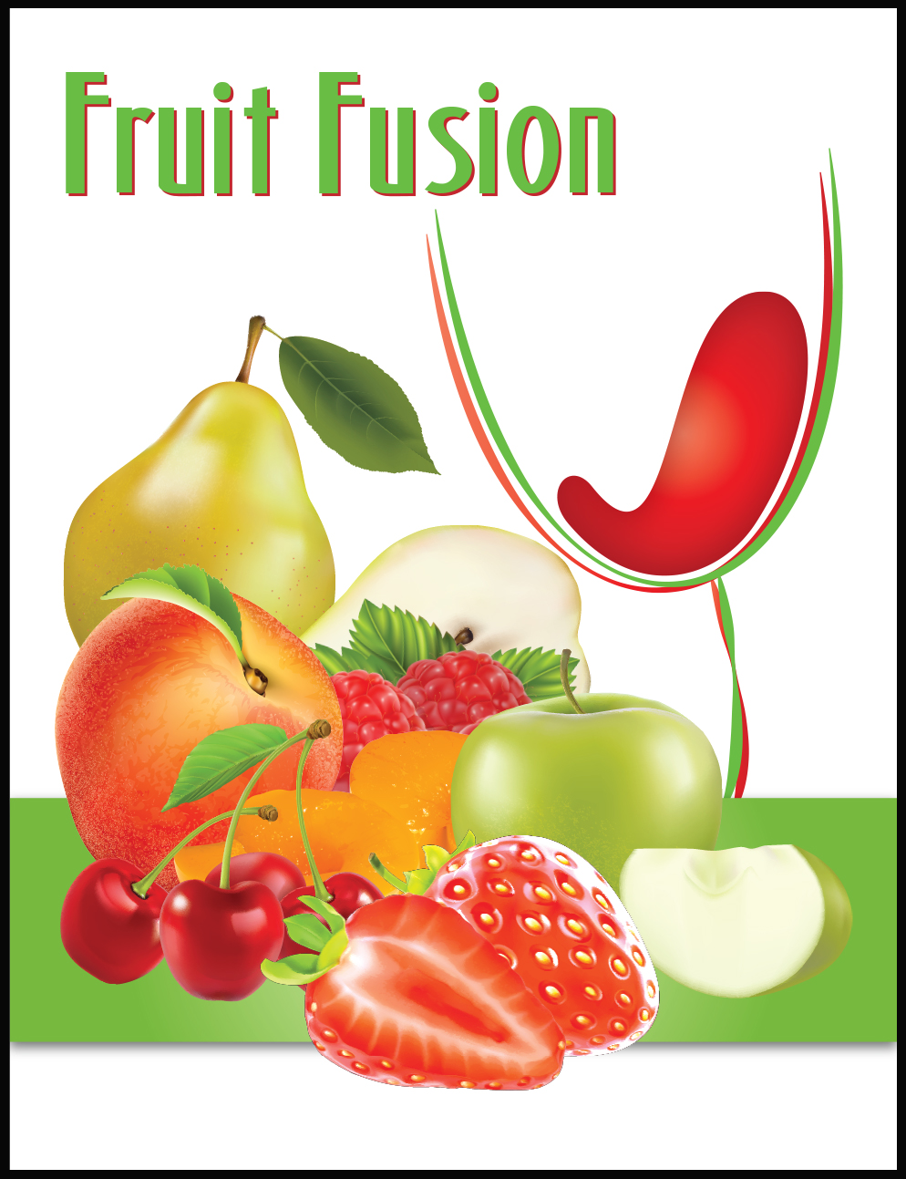 Fruit Fusion Wine Labels