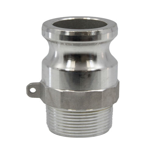 Camlock Adapter Type F – Male Camlock x 1/2" Male NPT - Click Image to Close