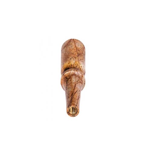 Tap Handle, Marble Brown - Click Image to Close