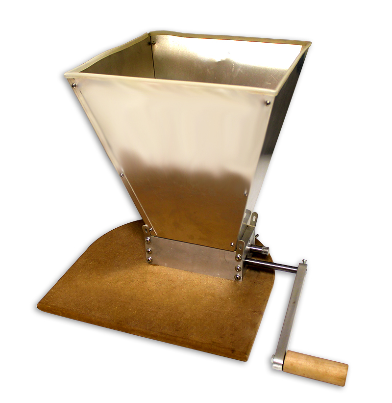 Roller Grain mill with Hopper - Click Image to Close