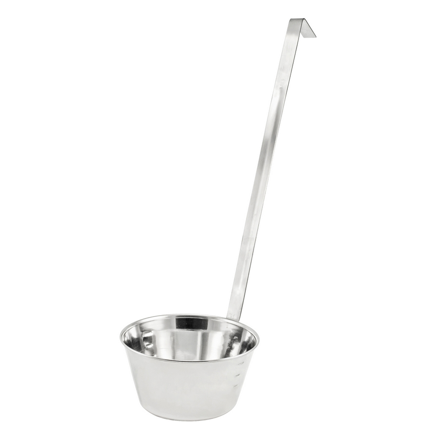 STAINLESS STEEL DIPPER 32oz - Click Image to Close