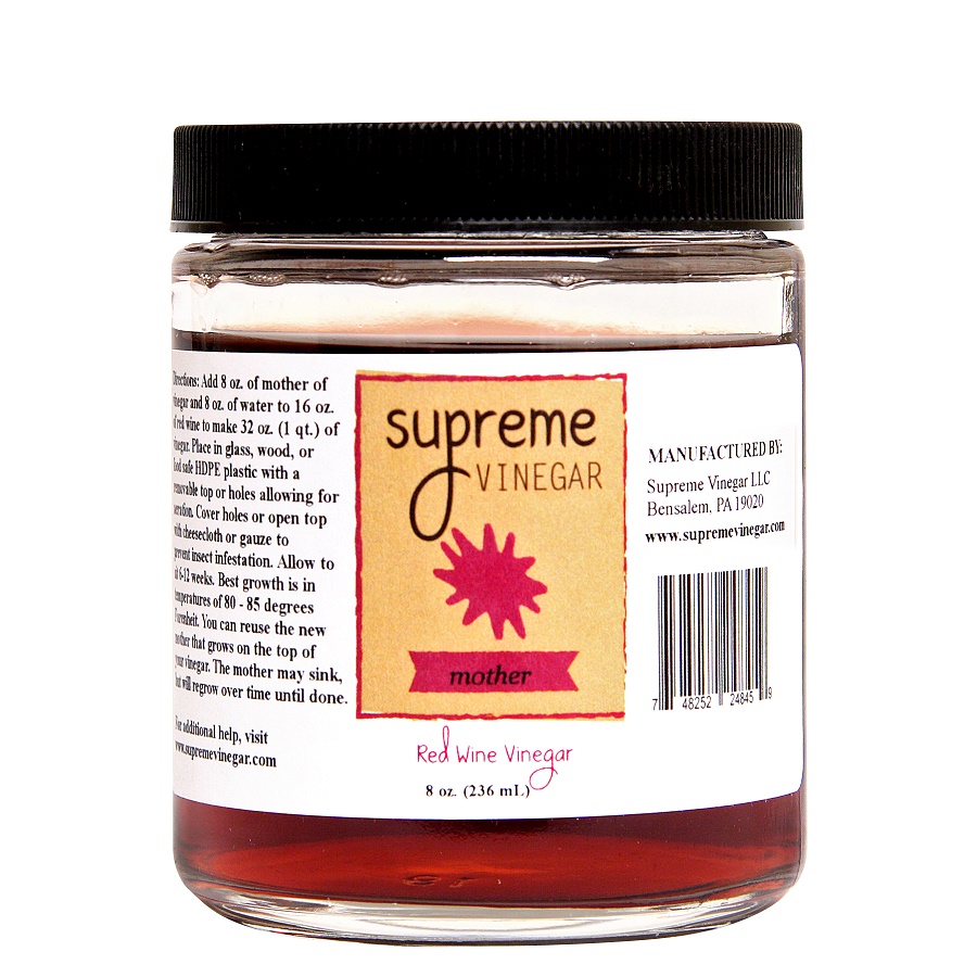 SUPREME RED WINE MOTHER OF VINEGAR - Click Image to Close